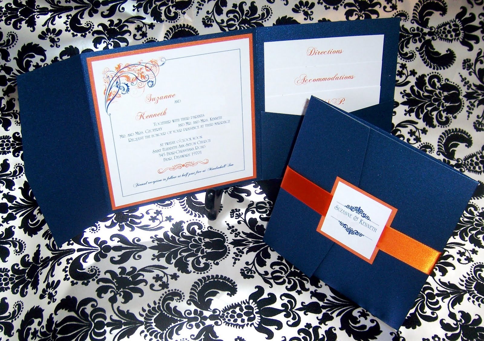 Labels: blue and orange