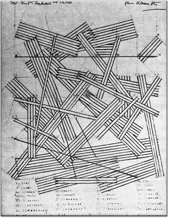 Kenneth Martin, Chance and Order Drawing