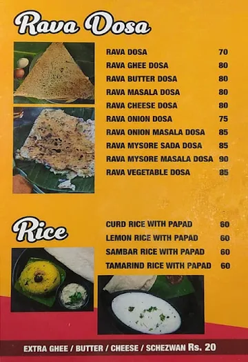 Tasty Treat India menu 