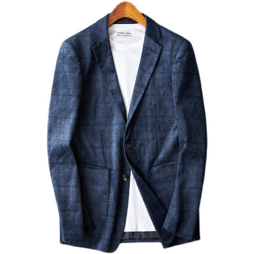 Title 2, Mens Corduroy Suit Casual Autumn Comfortable a...