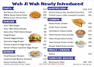 Wah Ji Wah menu 4