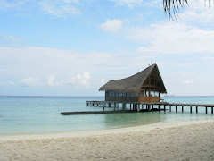 Cabane sur la plage