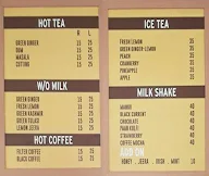 Chai Craft menu 1