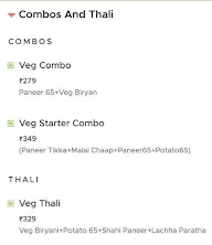 Biryani's Mogul menu 3