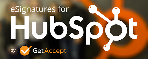 HubSpot eSignatures by GetAccept marquee promo image