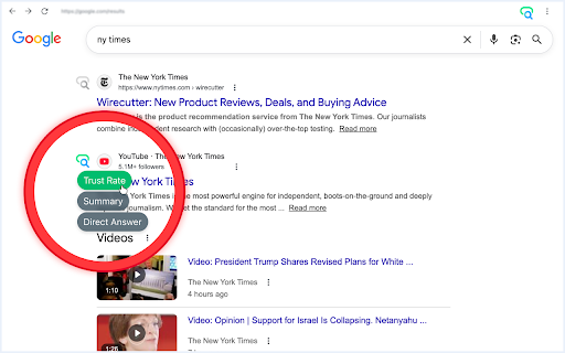 Search Check screenshot 1