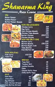 Shawarma King menu 6