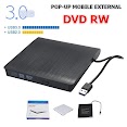 Ổ Ghi Dvd Rw Usb 3.0 Gắn Ngoài Cho Máy Tính Pc, Laptop