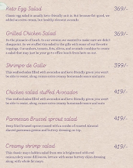 The Healthy Affair menu 3