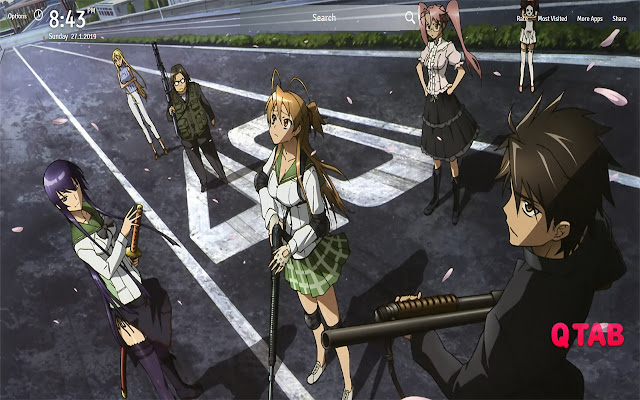 Highschool Of The Dead Wallpapers New Tab