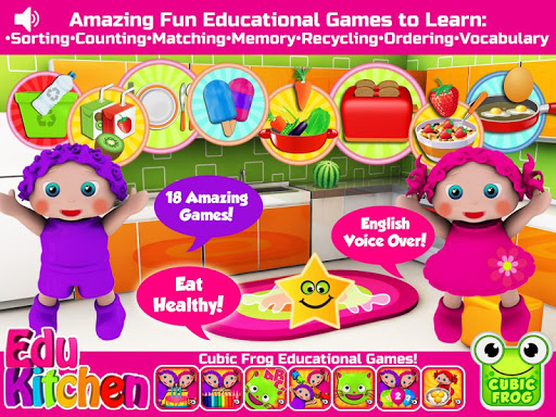 EduKitchen -Toddler Fun Games