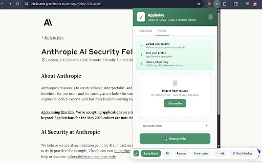 Applyday — AI Job Applications screenshot 4