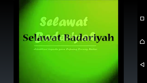 Kumpulan Sholawat Nabi