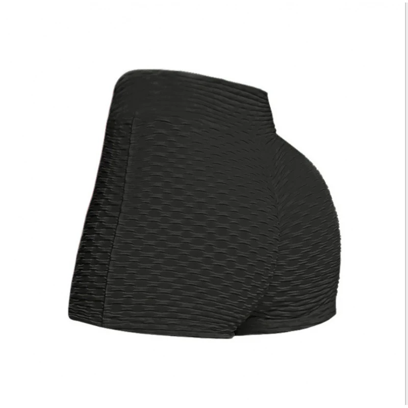 Short de yoga sportif pour femmes, moulant, effet push-up fesses, hot pants parfait pour entraînements et fitness.