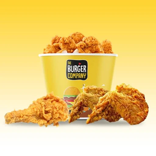 Chicken Popcorn Bucket (20 Pcs) + 2 Pc Chicken Wings + 1 Pc Drumstick