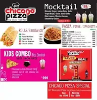 Chicago Pizza menu 1