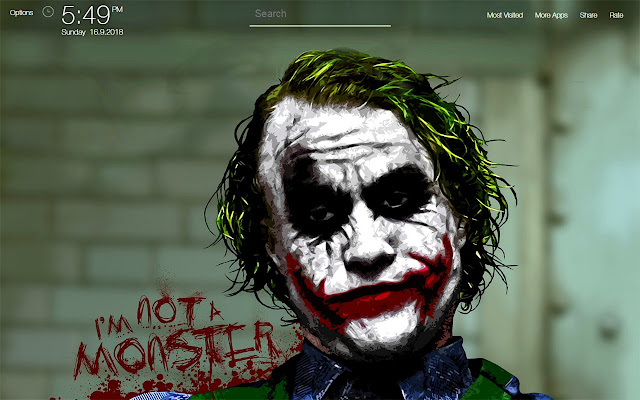 Joker Wallpapers FullHD New Tab