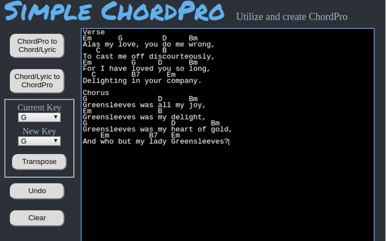 Simple ChordPro Preview image 0