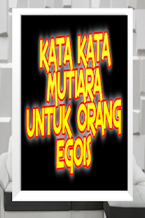 Kata Kata Mutiara Untuk Orang Egois(圖1)-速報App