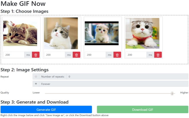 GIF Maker in Google Chrome™ chrome extension