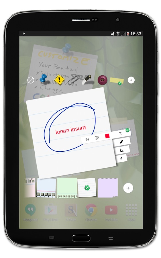  Sticky Notes + Widget memo- 스크린샷 