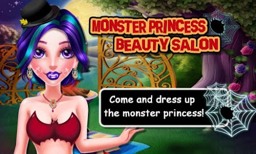 Android application Monster Princess Beauty Salon screenshort