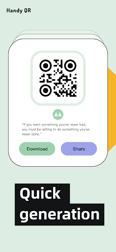 Screenshot Handy QR-code：Fast & Facile