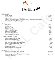 Fuel Cafe menu 3