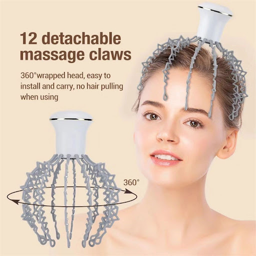 Title 1, Jing Electric Head Massage Tingler Scalp Massag...