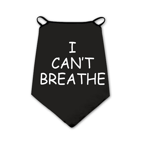 Title 10, I cant breathe scarf