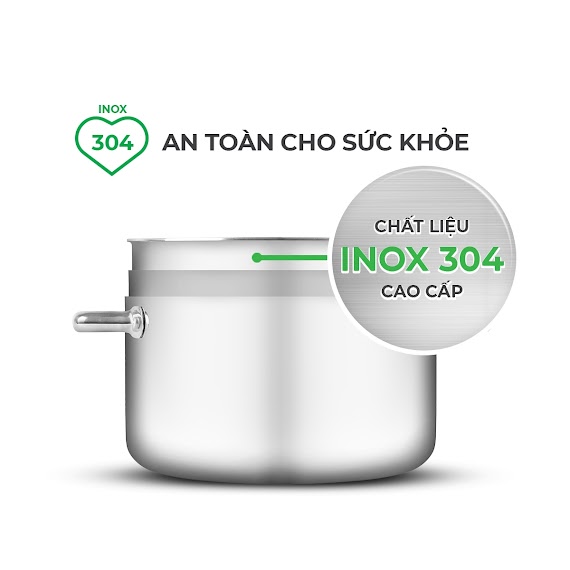 Nồi Luộc Gà Inox Liền Khối Elmich Trimax Eco El - 3997 Size 28Cm(3997)