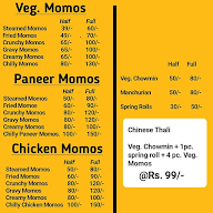 Super Momos menu 1