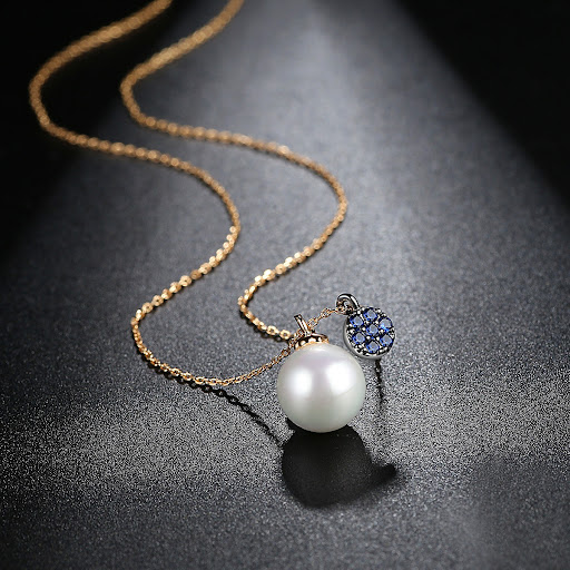 Title 1, Necklace AAA Zircon Inlaid Colorful Zirconium N...