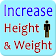 Increase Height and Weight icon