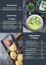 Pokket Cafe menu 1