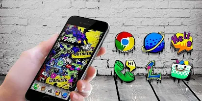 Rock Graffiti Theme Apps On Google Play
