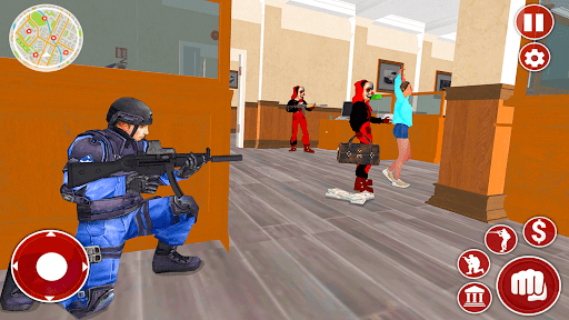 Screenshot Bank Heist Sim Robbery Game