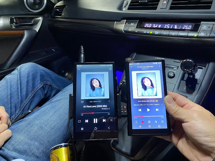 フリードのカーオーディオ・雪・DAP・聴き比べに関するカスタム事例の投稿画像1枚目