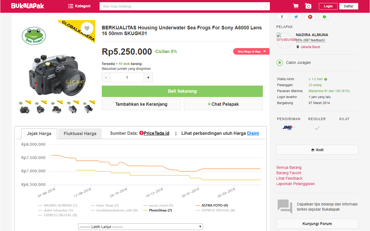 Cek Jejak Harga, Perbandingan Harga.PriceTada Preview image 4