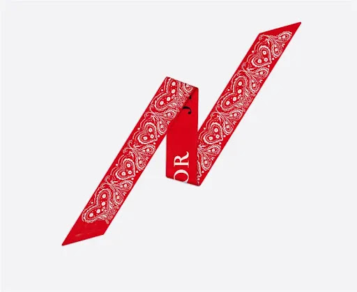 Title 10, Silk scarf fashion ladies small scarf printed t...