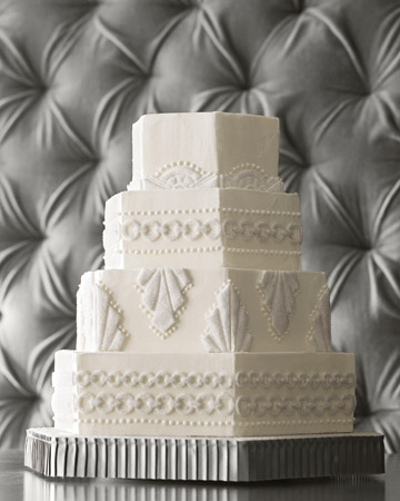 Bejeweled Wedding Cakes