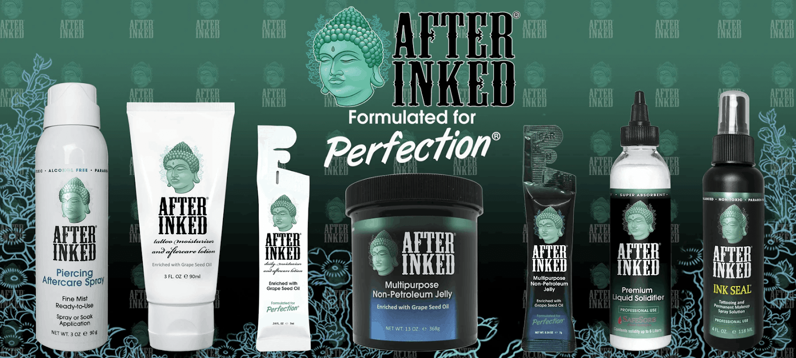 After Inked Tattoo Aftercare Cream & Piercing Spray (UK) — Making Tattoos  Look Better & Brighter For Longer!