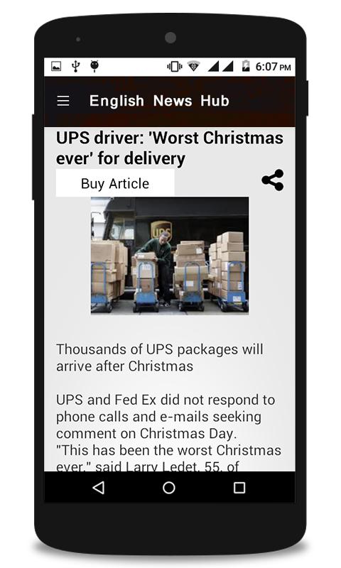   English Newspapers Daily – Capture d'écran 