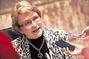 SYMPATHETIC: DA leader Helen Zille says South Africans must  stand against and seek to eradicate all hate crimes. PHOTO: SHELLEY CHRISTIANS