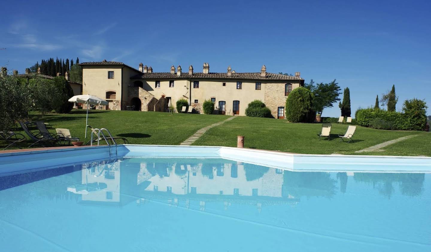 Farm house with pool San Gimignano