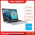 Laptop Acer Aspire 5 Core I3 - 1115G4/4Gb/128Gb/15.6"Fhd (1920 X 1080)/Iris Xe Graphics/Webcam/Windows 10 (Pure Silver)