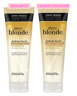 Linha John Frieda Sheer Blonde Lustrous Touch Strengthening