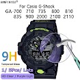 Kính Cường Lực Đồng Hồ 2.5D Cho Casio G - Shock Ga - 700/ 710/ 735/ 800/ 810/ 835/ 900/ 2000/ 2100/ 2110