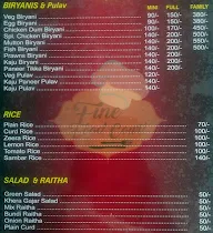 Fine Food Court menu 6