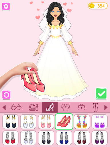 Screenshot Paper Doll: DIY Doll Dress Up